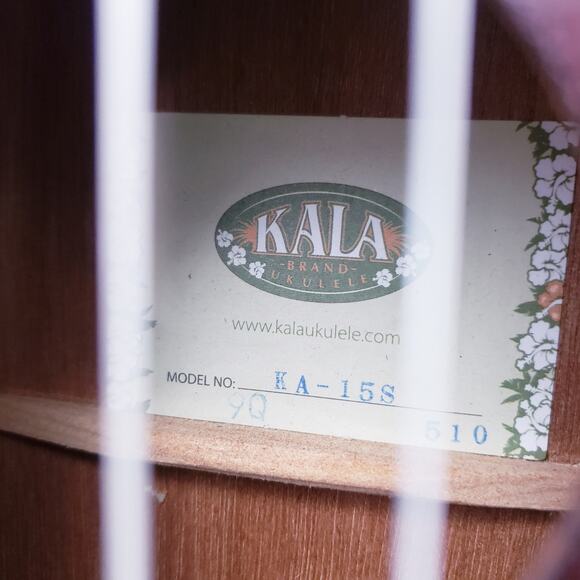 Ukulele KALA Brand Music Co. Isle Mahogany Soprano 4-String KA-15S - Picture 9 of 10